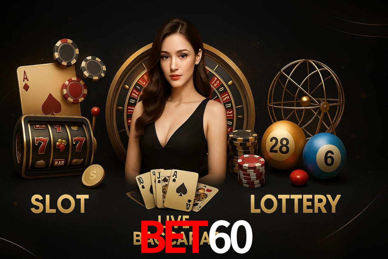 BET60: Jogos de Caça-Níqueis-Altas Recompensas, Roleta-Velocidade, Blackjack-Desafios Máximos